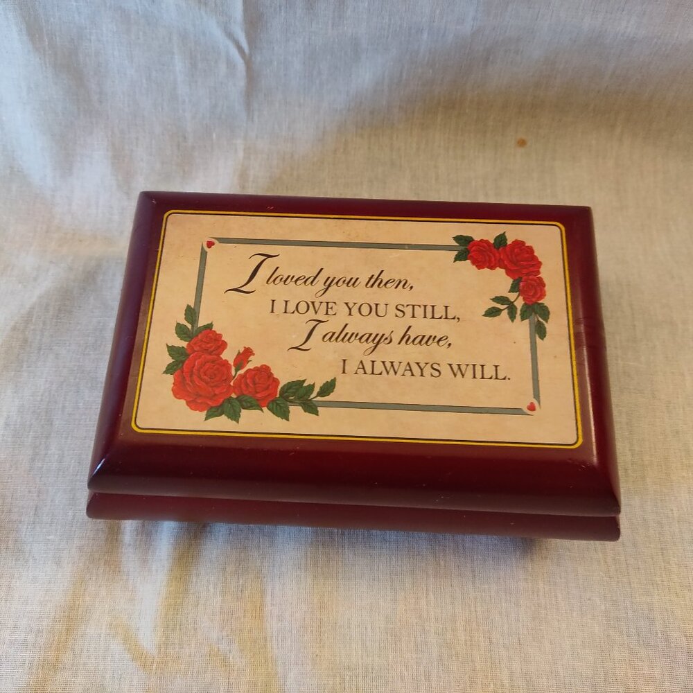 Love Always Diamond Pendant & Music Box - Danbury mint